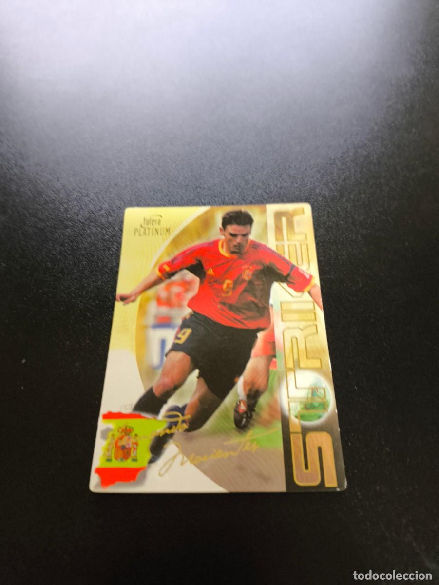 Cromos de F&uacute;tbol: 13 FERNANDO MORIENTES ESPA&Ntilde;A MADRI STRICKERS FUTERA WORLD CUP FOOTBALL 2003 2004 NO PANINI LIGA ESTE