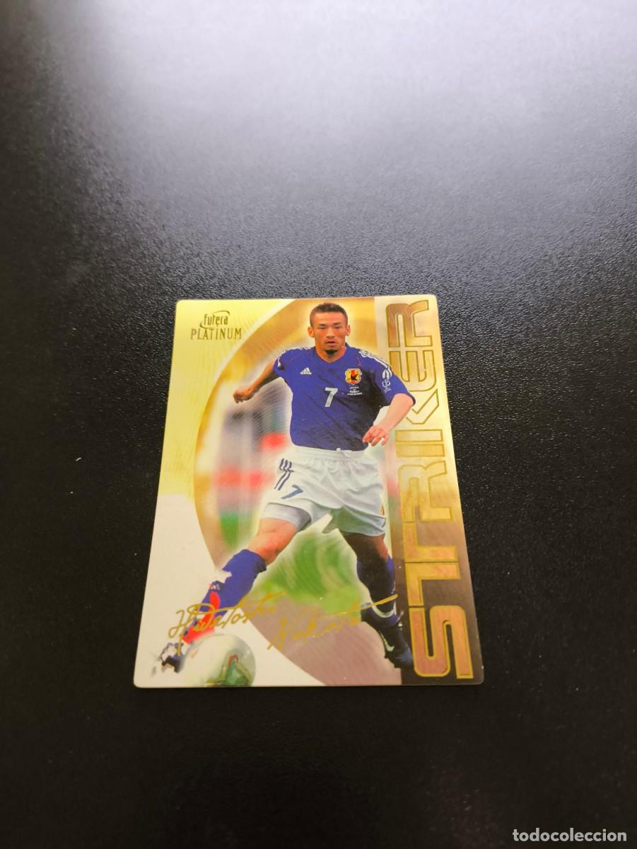 Cromos de Futebol: 15 Hidetoshi Nakata JAPON JAPAN STRICKERS FUTERA WORLD CUP FOOTBALL 2003 2004 NO PANINI LIGA ESTE