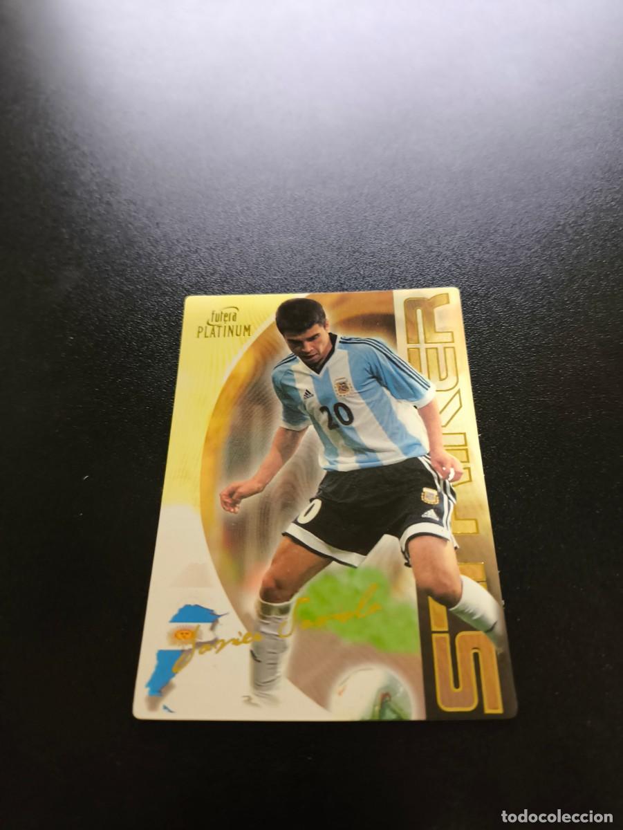 Cromos de Futebol: 21 Javier Saviola ARGENTINA STRICKERS FUTERA WORLD CUP FOOTBALL 2003 2004 N PANINI LIGA ESTE