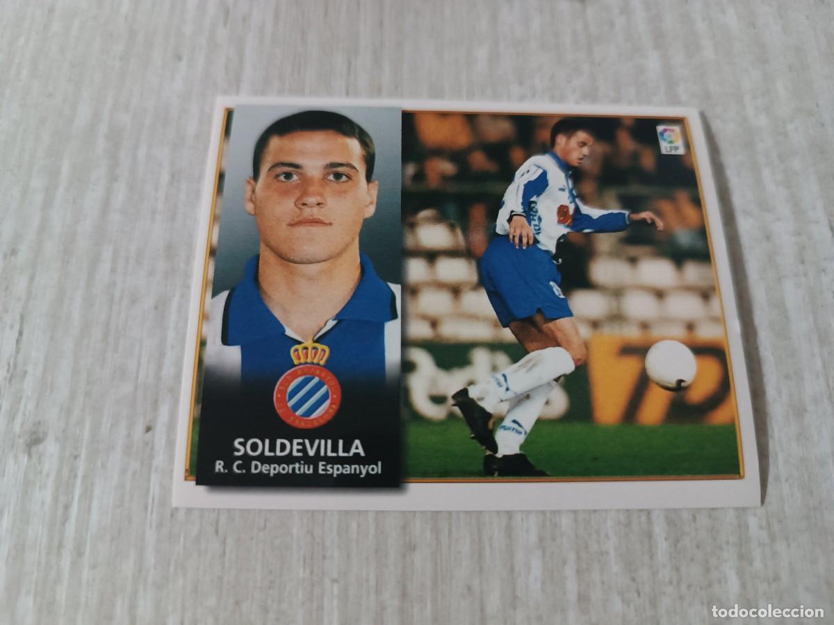 Figurine di Calcio: SOLDEVILLA COLOCA NUNCA PEGADO LIGA ESTE 98 99 1998 1999