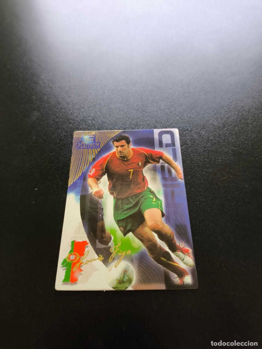 Figurine di Calcio: 32 Luis Figo PORTUGAL REAL MADRID MIDFIELD FUTERA WORLD CUP FOOTBALL 2003 2004 PANINI LIGA ESTE