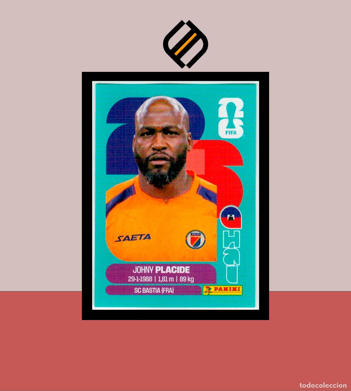 Cromos de F&uacute;tbol: PANINI FIFA CLUB WORLD CUP 2026 26 HAI 2 JOHNY PLACIDE HAITI STICKER MUNDIAL MEX CAN USA LIGA