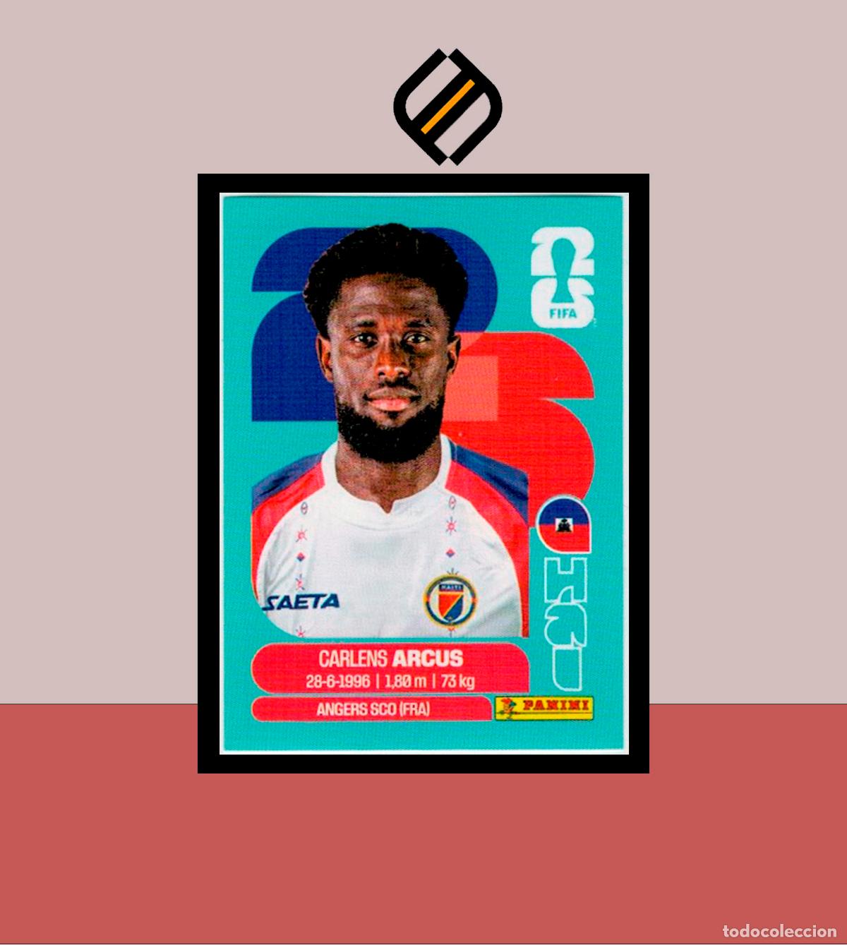 Cromos de F&uacute;tbol: PANINI FIFA CLUB WORLD CUP 2026 26 HAI 3 CARLENS ARCUS HAITI STICKER MUNDIAL MEX CAN USA LIGA