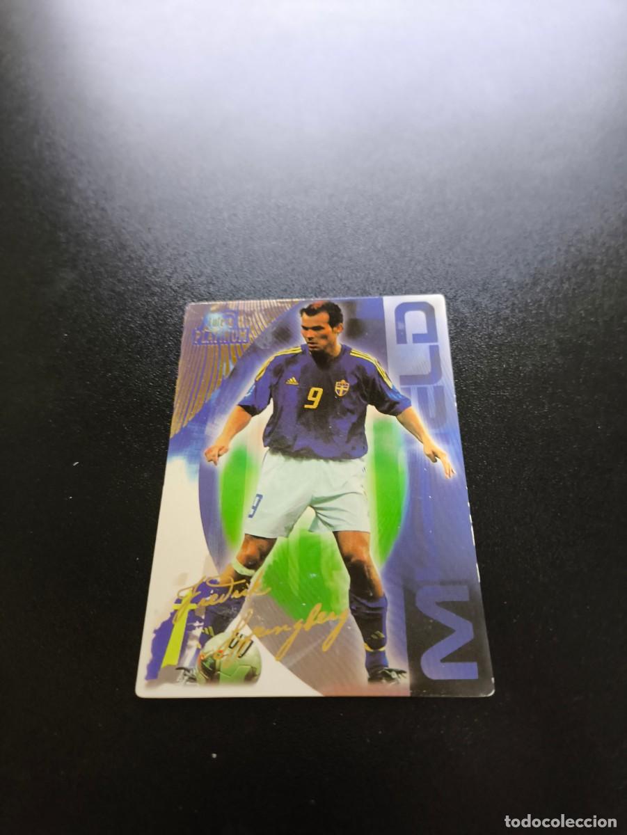 Cromos de F&uacute;tbol: 38 Fredrik Ljungberg SUECIA SWEDEN MIDFIELD FUTERA WORLD CUP FOOTBALL 2003 2004 PANINI LIGA ESTE