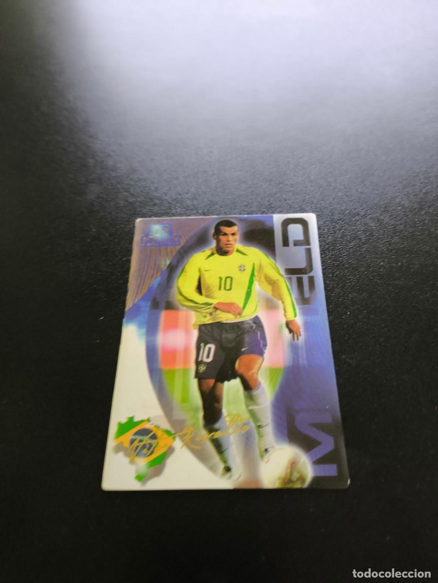 Cromos de F&uacute;tbol: 41 Rivaldo BRASIL BRAZIL BARCELONA MIDFIELD FUTERA WORLD CUP FOOTBALL 2003 2004 PANINI LIGA ESTE