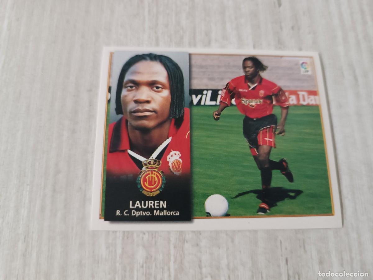 Cromos de F&uacute;tbol: LAUREN COLOCA NUNCA PEGADO LIGA ESTE 98 99 1998 1999