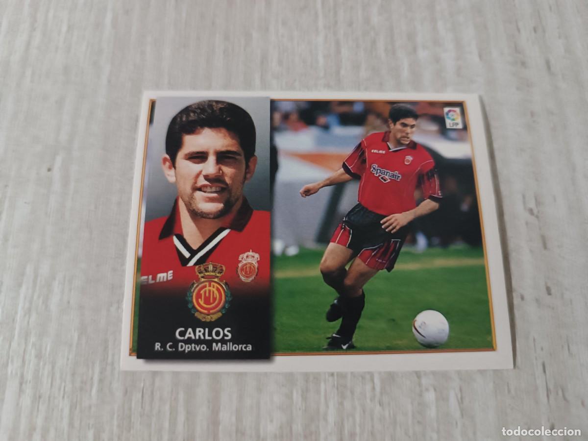 Cromos de F&uacute;tbol: CARLOS COLOCA NUNCA PEGADO LIGA ESTE 98 99 1998 1999