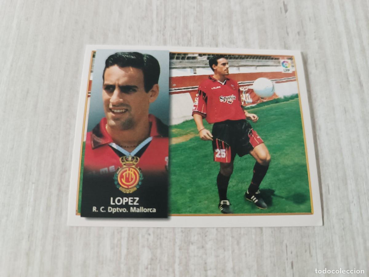 Cromos de F&uacute;tbol: L&Oacute;PEZ COLOCA NUNCA PEGADO LIGA ESTE 98 99 1998 1999