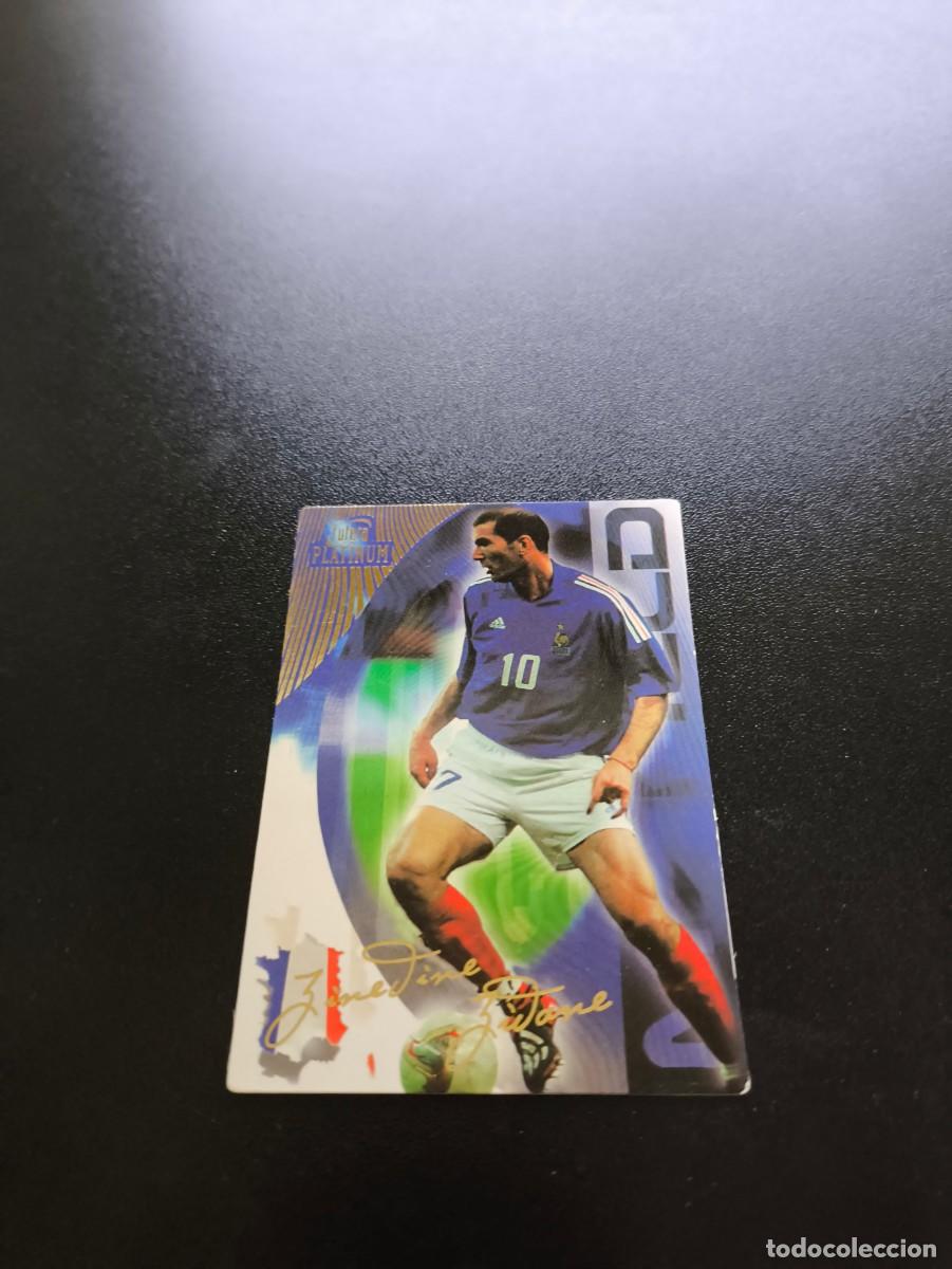 Cromos de F&uacute;tbol: 47 Zinedine Zidane FRANCE REAL MADRID MIDFIELD FUTERA WORLD CUP FOOTBALL 2003 2004 PANINI LIGA ESTE