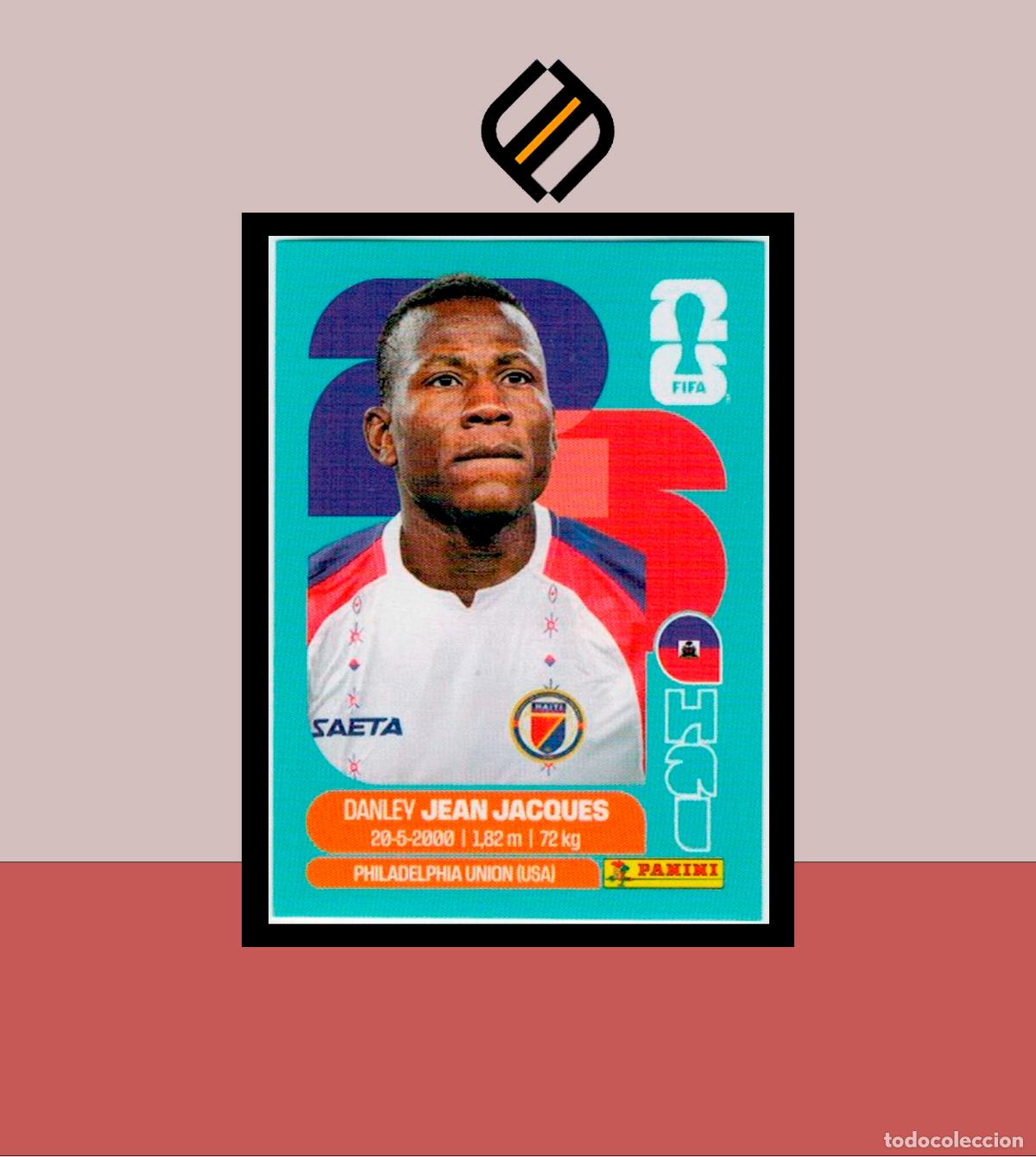 Cromos de F&uacute;tbol: PANINI FIFA CLUB WORLD CUP 2026 26 HAI 11 DANLEY JEAN JACQUES HAITI STICKER MUNDIAL MEX CAN USA LIGA