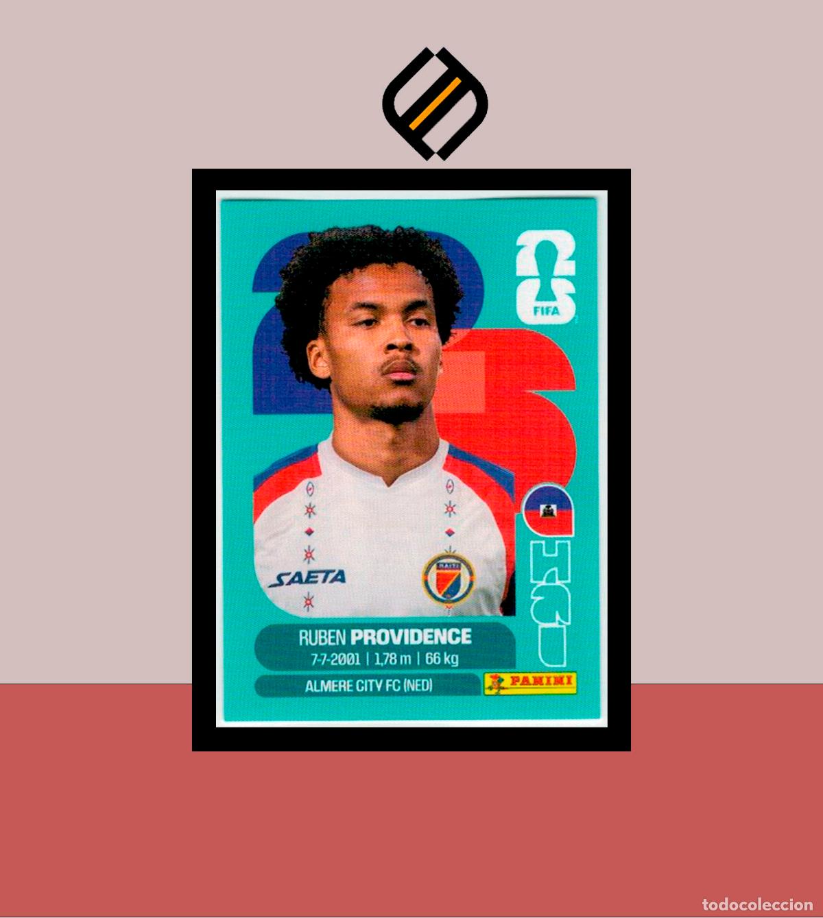 Cromos de F&uacute;tbol: PANINI FIFA CLUB WORLD CUP 2026 26 HAI 17 RUBEN PROVIDENCE HAITI STICKER MUNDIAL MEX CAN USA LIGA