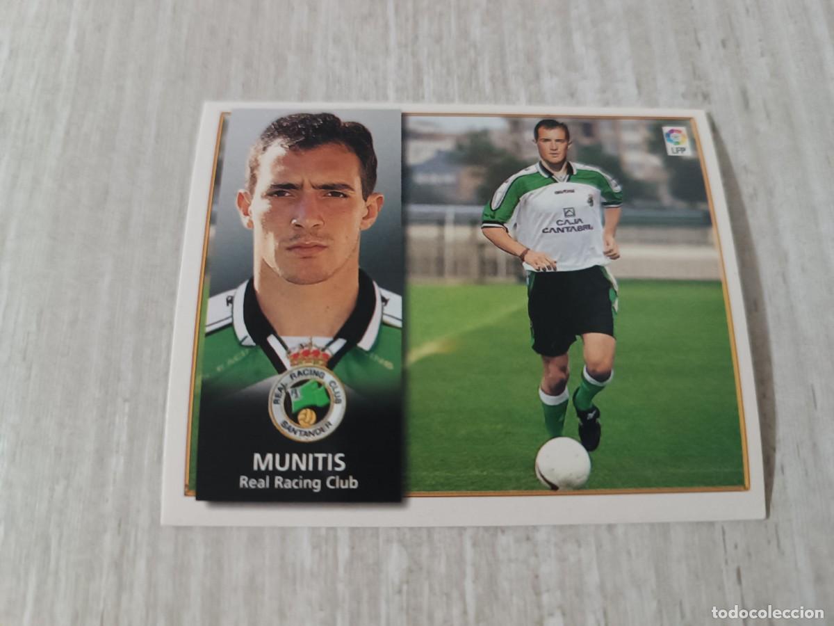 Cromos de F&uacute;tbol: MUNITIS COLOCA NUNCA PEGADO LIGA ESTE 98 99 1998 1999