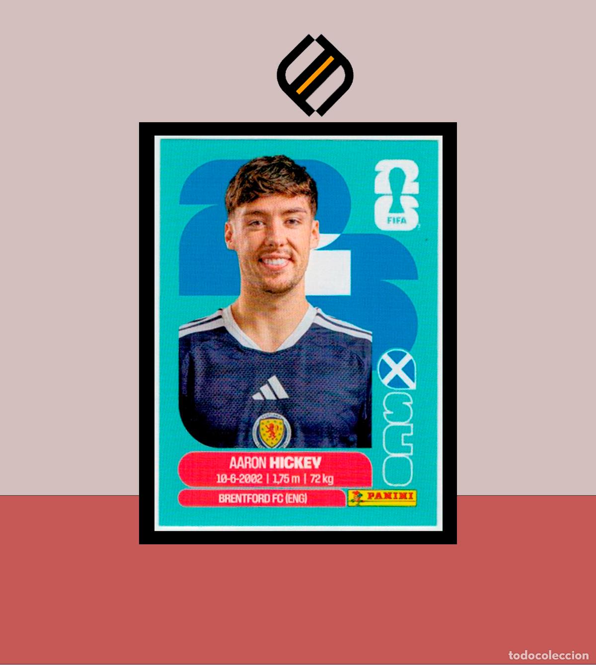 Cromos de F&uacute;tbol: PANINI FIFA CLUB WORLD CUP 2026 26 SCO 5 AARON HICKEY ESCOCIA STICKER MUNDIAL MEX CAN USA LIGA