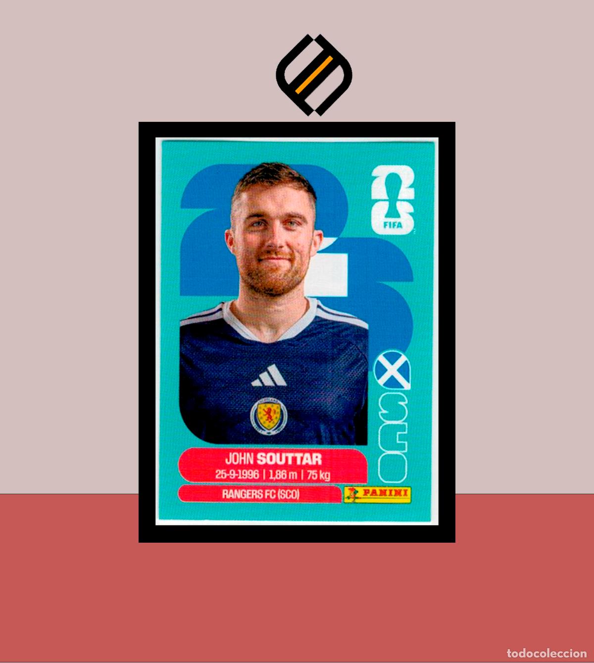 Cromos de F&uacute;tbol: PANINI FIFA CLUB WORLD CUP 2026 26 SCO 8 JOHN SOUTTAR ESCOCIA STICKER MUNDIAL MEX CAN USA LIGA