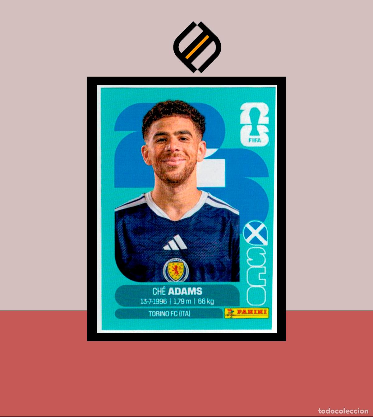 Cromos de F&uacute;tbol: PANINI FIFA CLUB WORLD CUP 2026 26 SCO 19 CH&Eacute; ADAMS ESCOCIA STICKER MUNDIAL MEX CAN USA LIGA