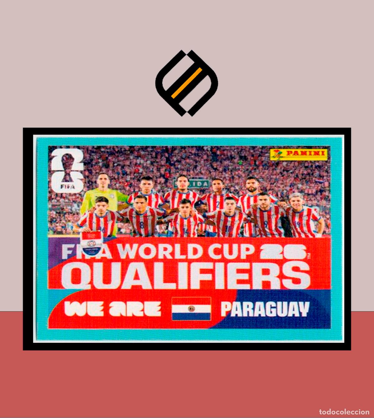 Cromos de F&uacute;tbol: PANINI FIFA CLUB WORLD CUP 2026 26 PAR 13 ALINEACI&Oacute;N PARAGUAY STICKER MUNDIAL MEX CAN USA LIGA