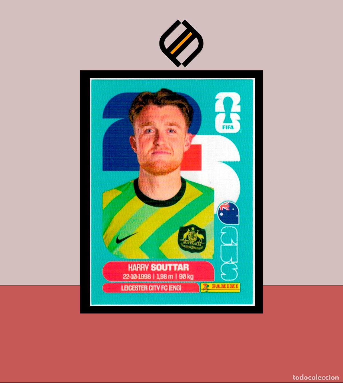 Cromos de F&uacute;tbol: PANINI FIFA CLUB WORLD CUP 2026 26 AUS 4 HARRY SOUTTAR AUSTRALIA STICKER MUNDIAL MEX CAN USA LIGA