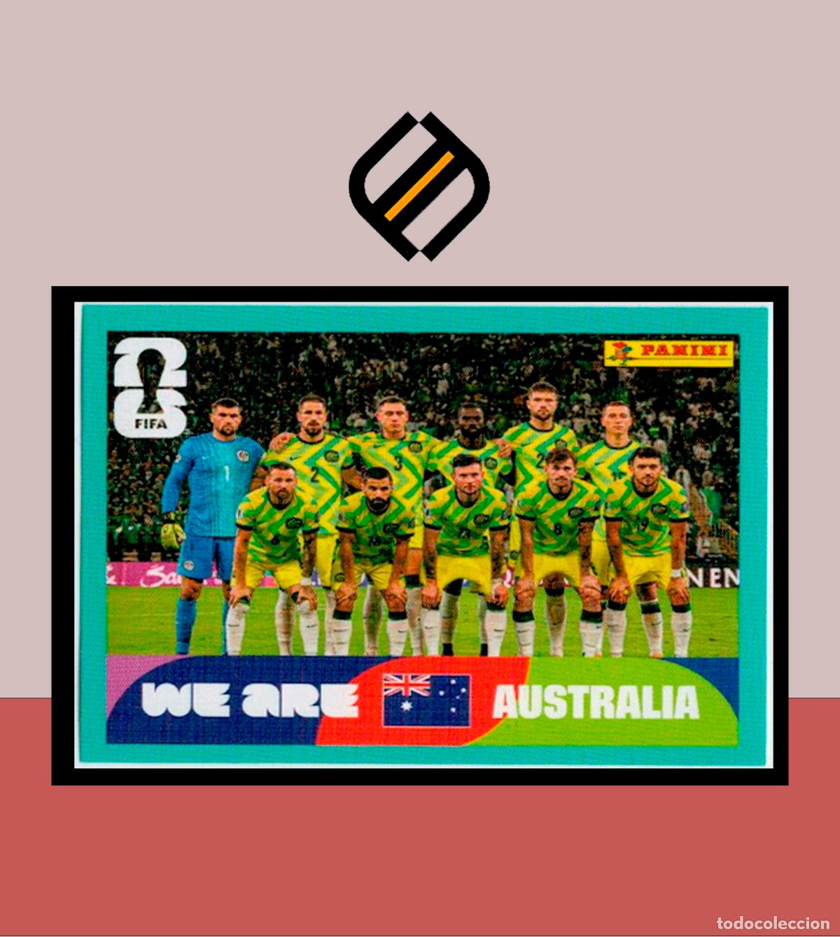 Cromos de F&uacute;tbol: PANINI FIFA CLUB WORLD CUP 2026 26 AUS 13 ALINEACI&Oacute;N AUSTRALIA STICKER MUNDIAL MEX CAN USA LIGA