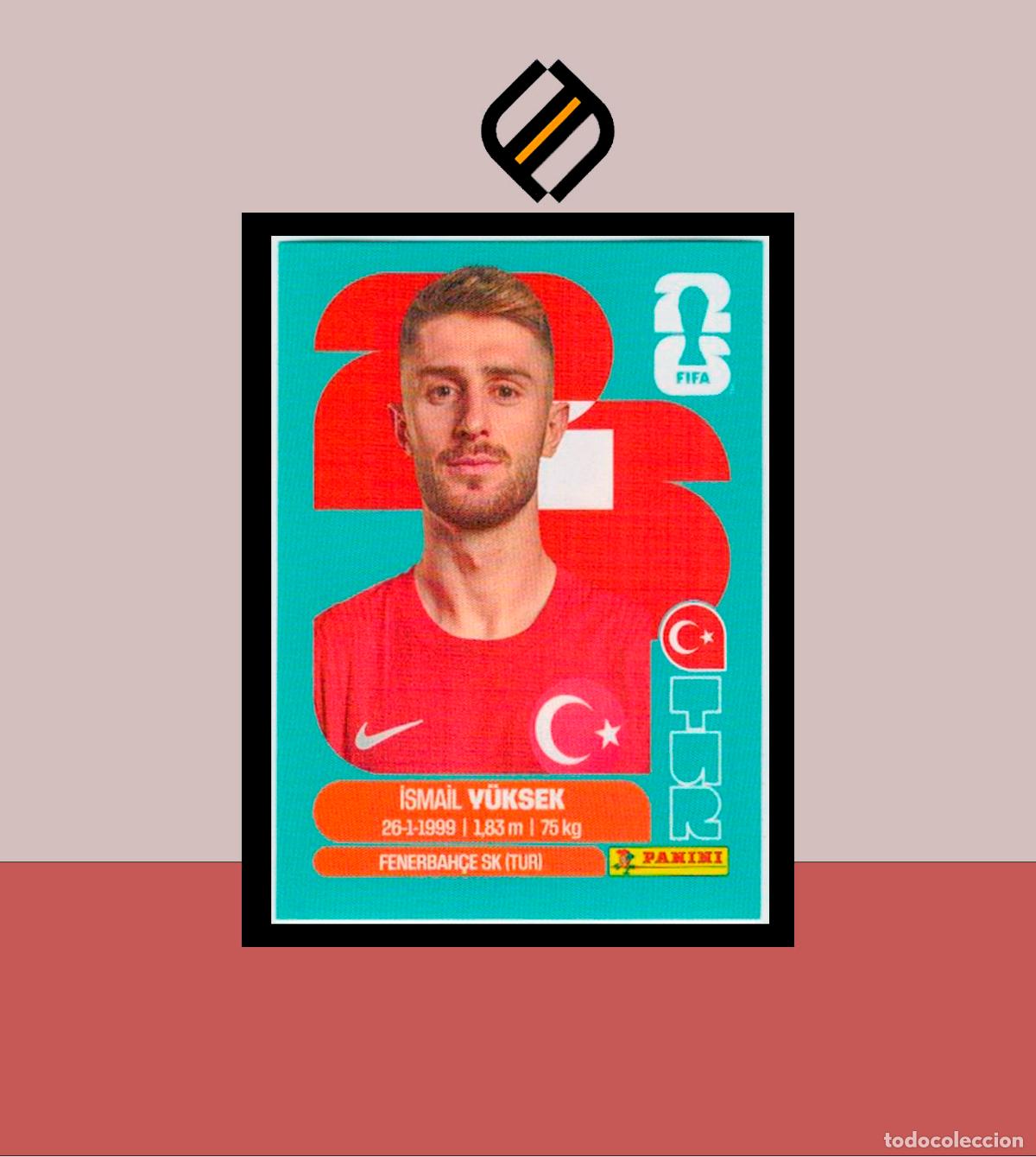 Cromos de F&uacute;tbol: PANINI FIFA CLUB WORLD CUP 2026 26 TUR 10 ISMAIL YUKSEK TURQUIA STICKER MUNDIAL MEX CAN USA