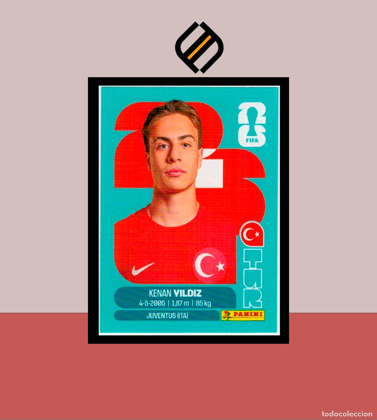 Cromos de F&uacute;tbol: PANINI FIFA CLUB WORLD CUP 2026 26 TUR 20 KENAN YILDIZ TURQUIA STICKER MUNDIAL MEX CAN USA