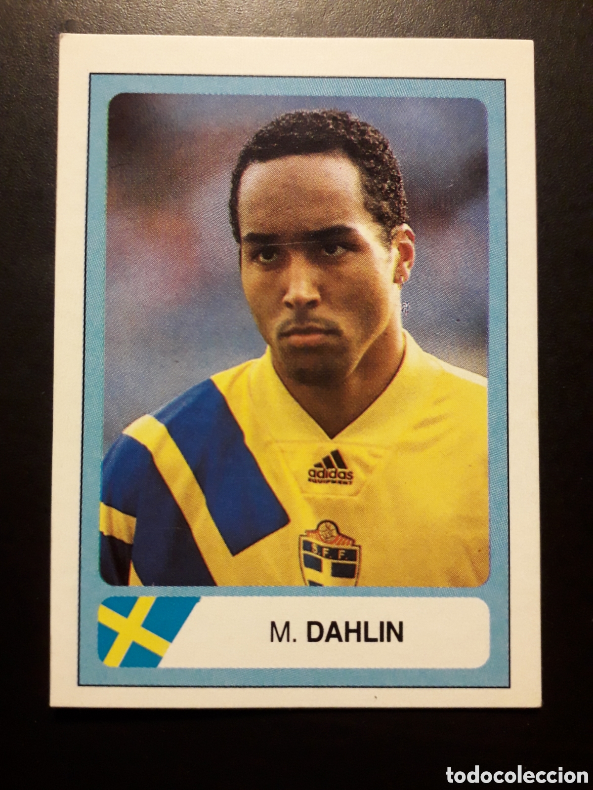 Cromos de F&uacute;tbol: DAHLIN SUECIA N&deg; 408 MUNDIAL F&Uacute;TBOL USA/ESTADOS UNIDOS 94 1994 ED ESTADIO SIN PEGAR PEDIDO M&Iacute;NIMO 3&euro;