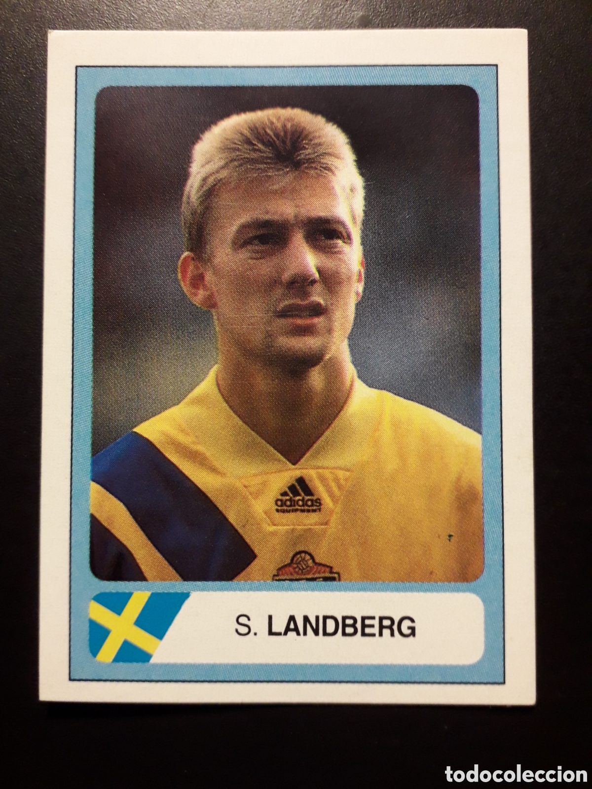Cromos de F&uacute;tbol: LANDBERG SUECIA N&deg; 401 MUNDIAL F&Uacute;TBOL USA/ESTADOS UNIDOS 94 1994 ED ESTADIO SIN PEG PEDIDO M&Iacute;NIMO 3&euro;