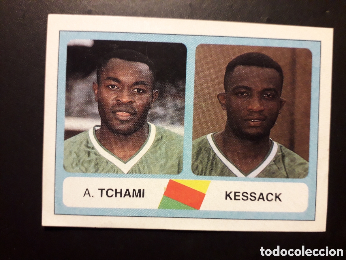 Cromos de F&uacute;tbol: TCHAMI/KESSACK CAMER&Uacute;N N&deg; 444 MUNDIAL F&Uacute;TBOL USA/ESTADOS UNIDOS 94 1994 ED ESTADIO PEDIDO M&Iacute;NIMO 3&euro;