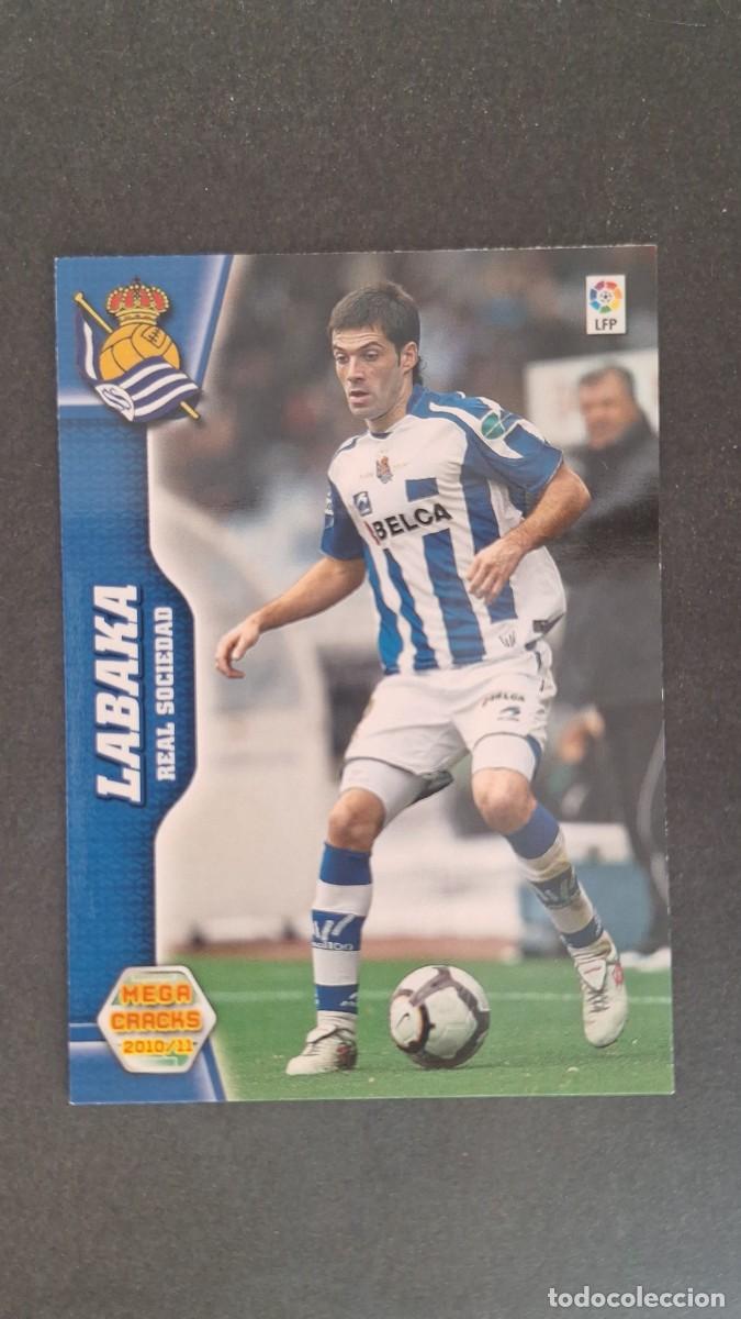 Cromos de F&uacute;tbol: L1 LABAKA REAL SOCIEDAD 260 PANINI MEGACRACKS 2010 2011 10 11