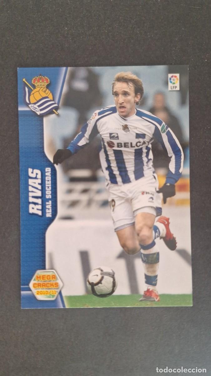Cromos de F&uacute;tbol: L1 RIVAS REAL SOCIEDAD 261 PANINI MEGACRACKS 2010 2011 10 11