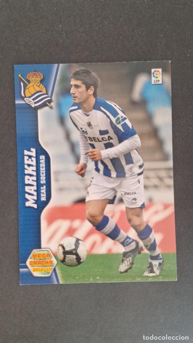 Cromos de F&uacute;tbol: L1 MARKEL REAL SOCIEDAD 264 PANINI MEGACRACKS 2010 2011 10 11