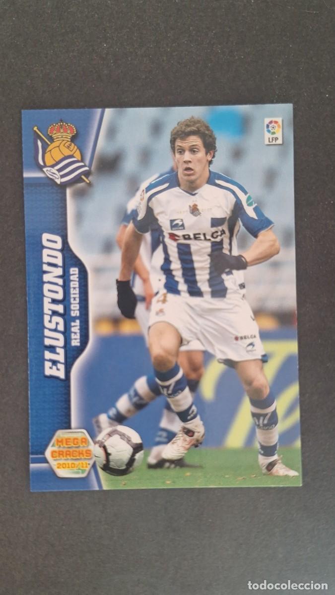 Cromos de F&uacute;tbol: L1 ELUSTONDO REAL SOCIEDAD 265 PANINI MEGACRACKS 2010 2011 10 11