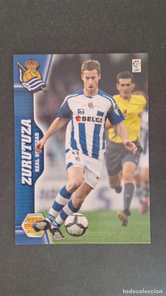 Cromos de f&uacute;tbol: L1 ZURUTUZA REAL SOCIEDAD 266 PANINI MEGACRACKS 2010 2011 10 11