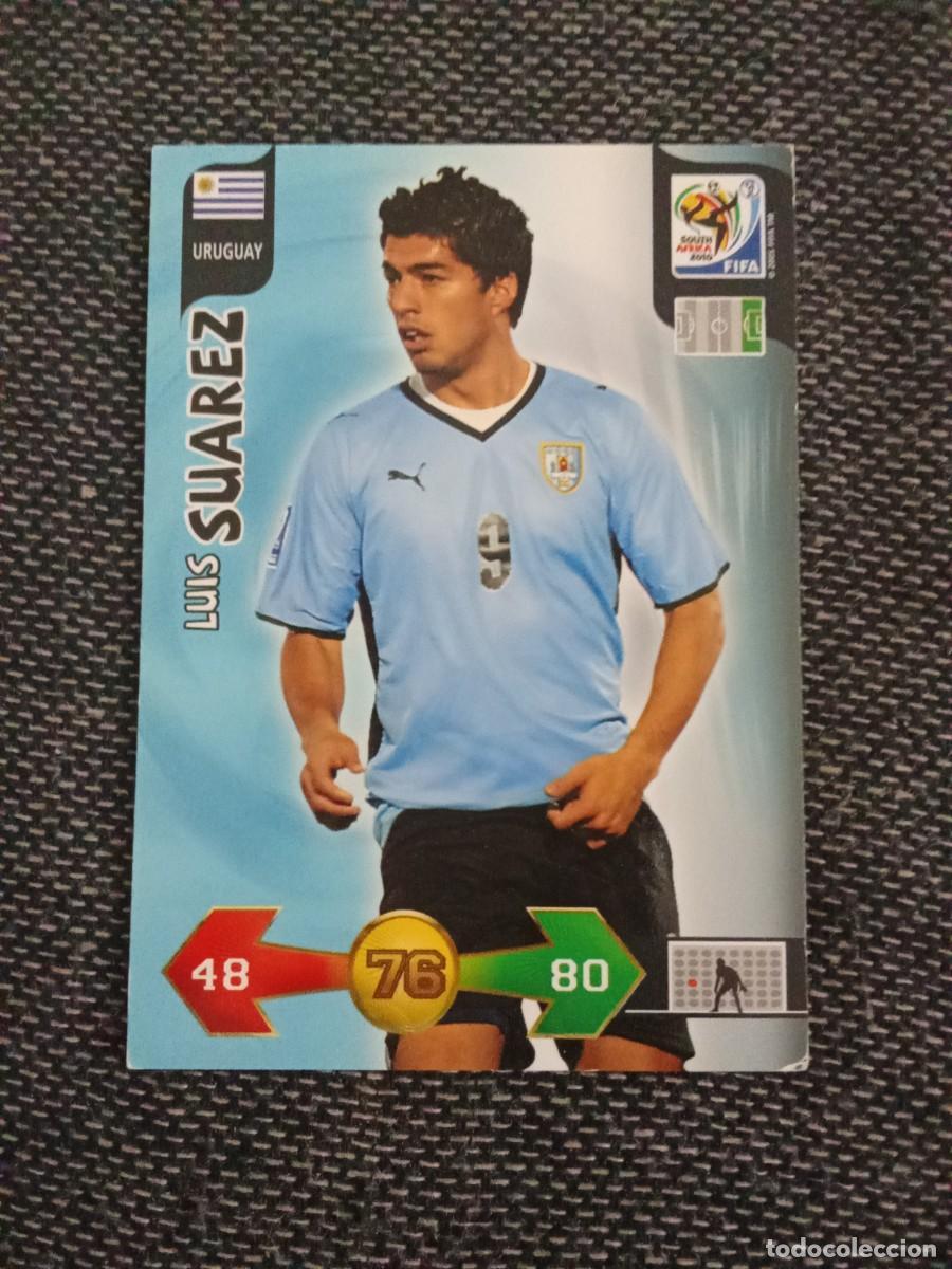 Cromos de f&uacute;tbol: Luis Su&aacute;rez Uruguay ADRENALYN FIFA world CUP Sud&aacute;frica 2010