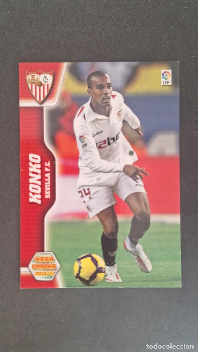Cromos de F&uacute;tbol: L1 KONKO SEVILLA F. C. 273 PANINI MEGACRACKS 2010 2011 10 11