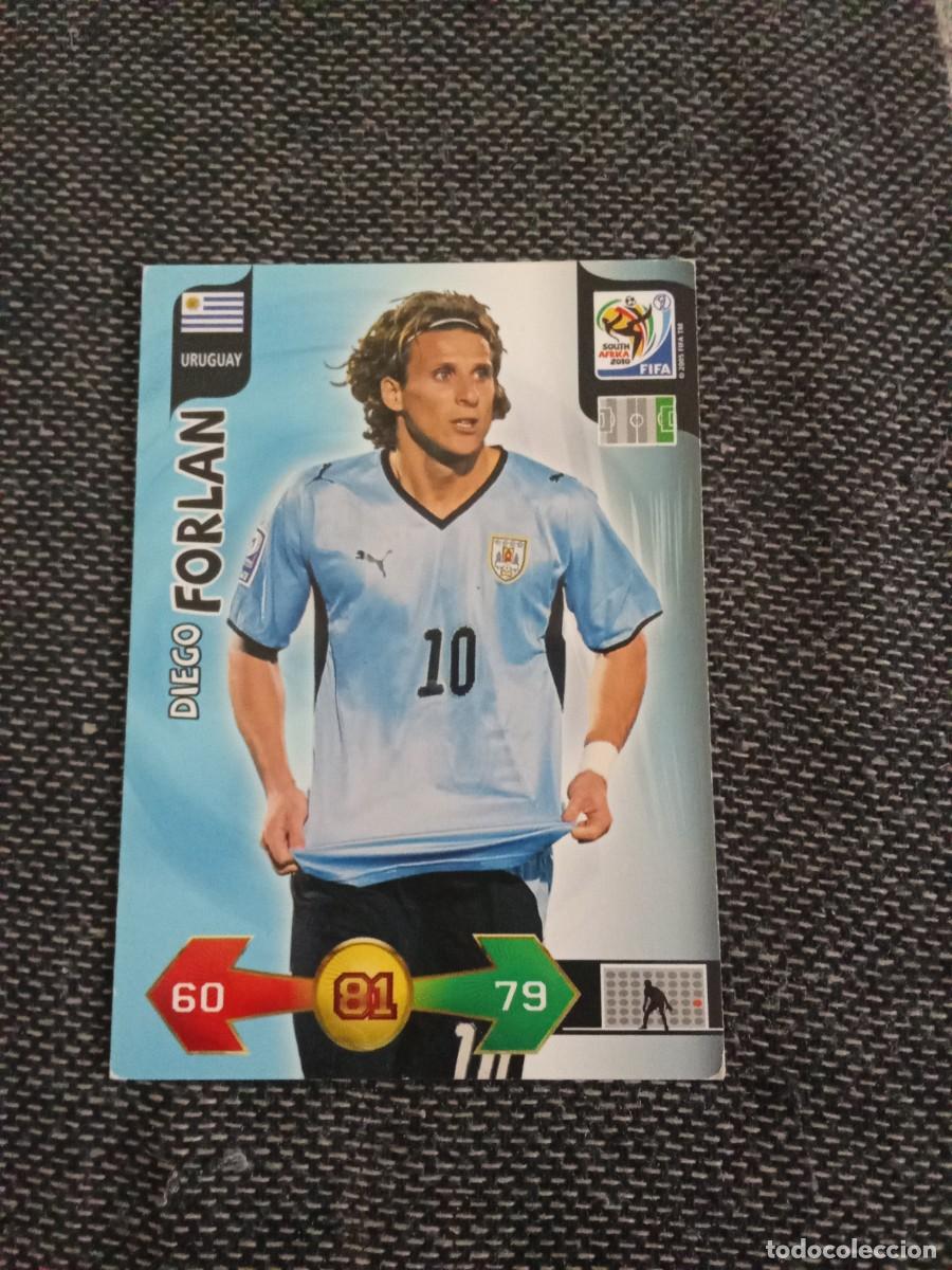 Cromos de F&uacute;tbol: Forlan Uruguay ADRENALYN FIFA world CUP Sud&aacute;frica 2010
