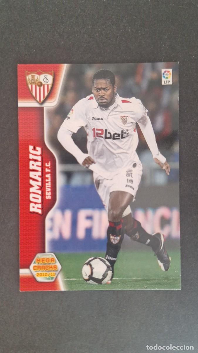 Cromos de F&uacute;tbol: L1 ROMARIC SEVILLA F. C. 280 PANINI MEGACRACKS 2010 2011 10 11