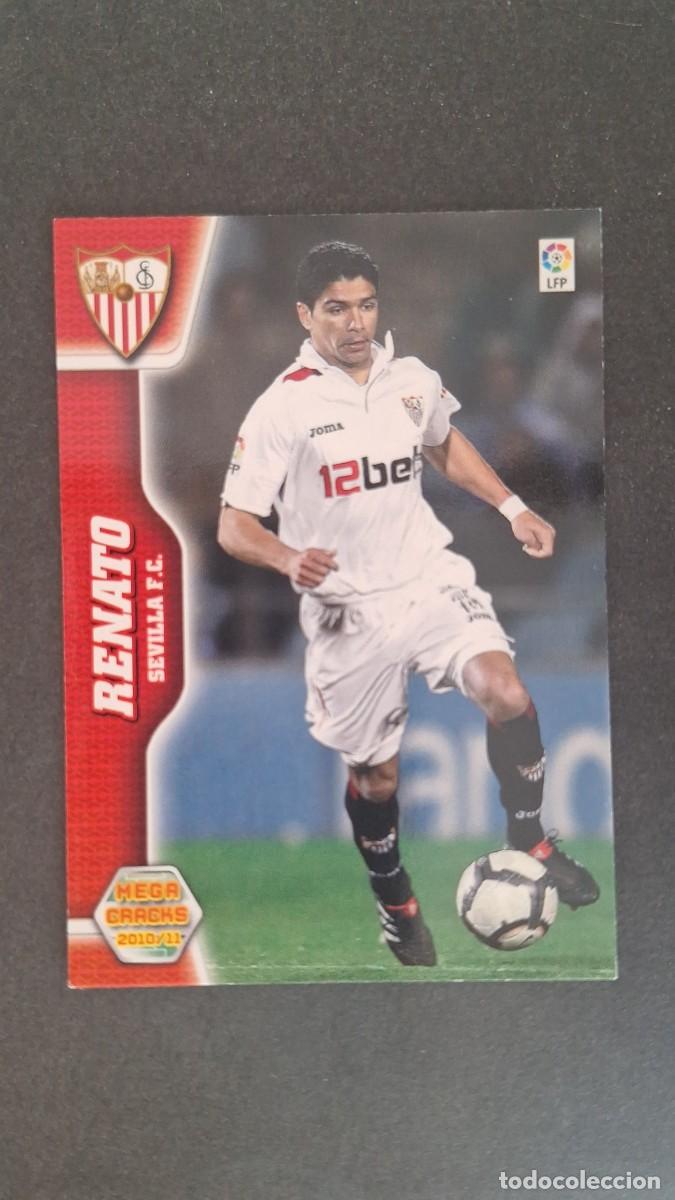 Cromos de F&uacute;tbol: L1 RENATO SEVILLA F. C. 281 PANINI MEGACRACKS 2010 2011 10 11