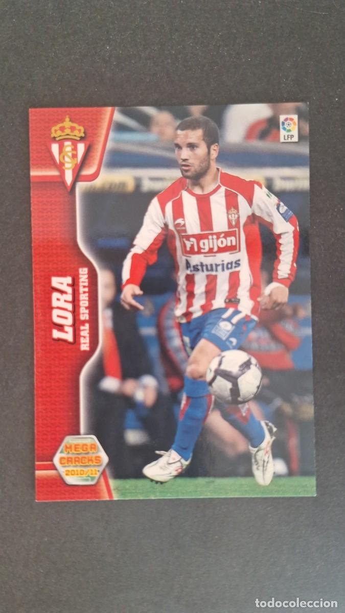 Cromos de F&uacute;tbol: L1 LORA SPORTING DE GIJON 291 PANINI MEGACRACKS 2010 2011 10 11