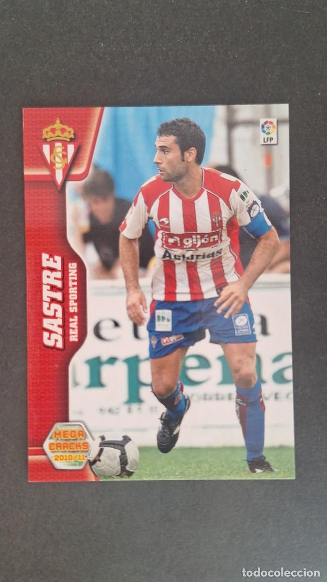 Cromos de F&uacute;tbol: L1 SASTRE SPORTING DE GIJON 292 PANINI MEGACRACKS 2010 2011 10 11