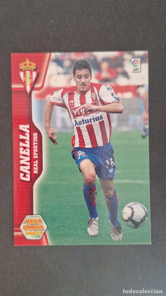 Cromos de F&uacute;tbol: L1 CANELLA SPORTING DE GIJON 293 PANINI MEGACRACKS 2010 2011 10 11