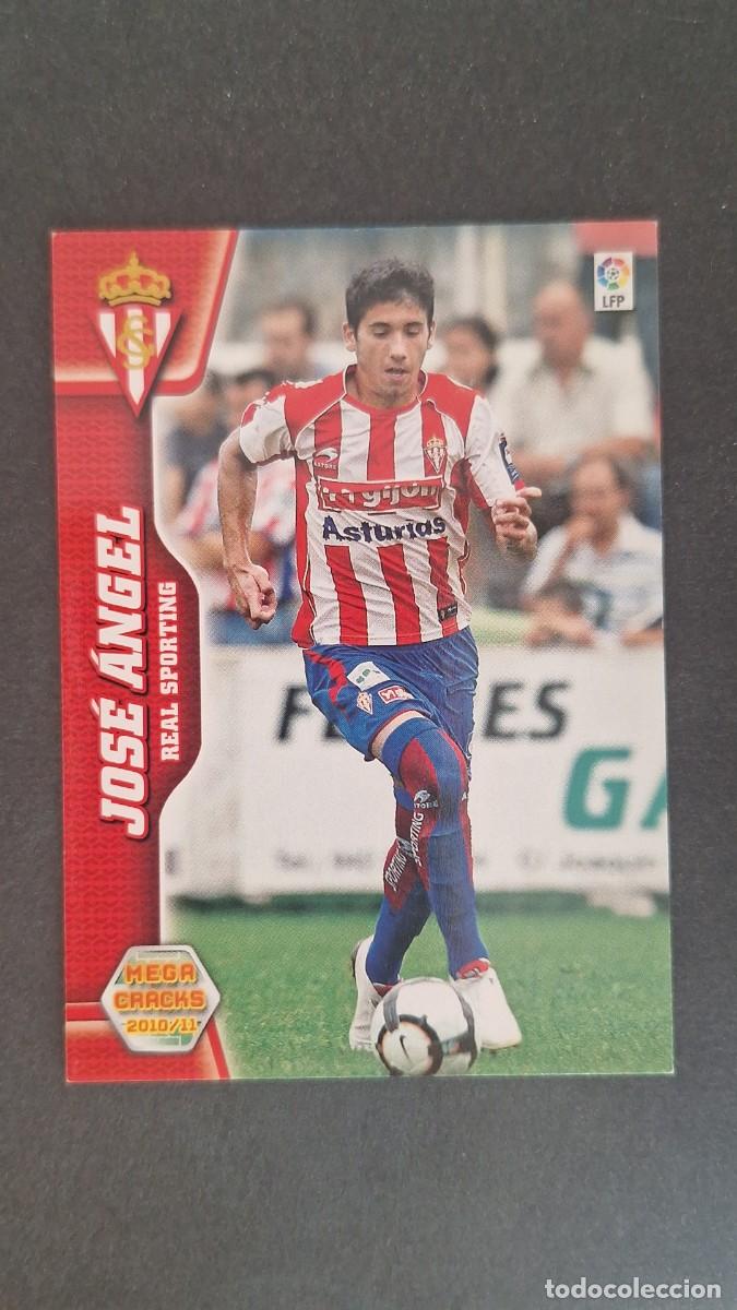 Cromos de F&uacute;tbol: L1 JOSE ANGEL SPORTING DE GIJON 294 PANINI MEGACRACKS 2010 2011 10 11
