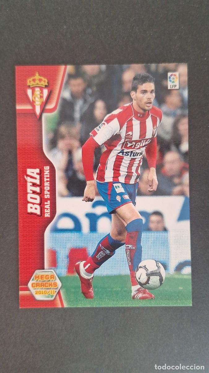 Cromos de F&uacute;tbol: L1 BOTIA SPORTING DE GIJON 295 PANINI MEGACRACKS 2010 2011 10 11