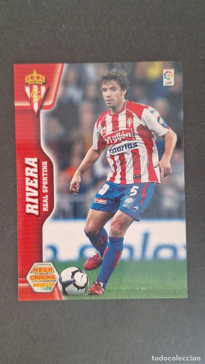 Cromos de F&uacute;tbol: L1 RIVERA SPORTING DE GIJON 299 PANINI MEGACRACKS 2010 2011 10 11