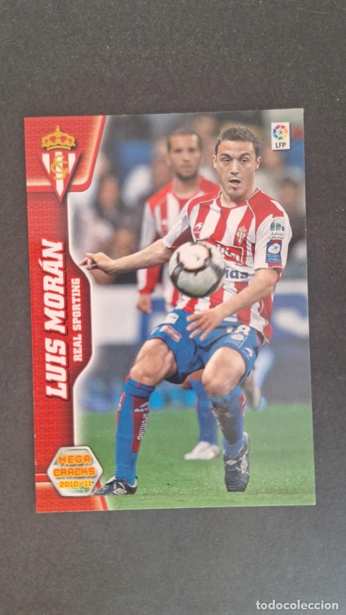 Cromos de Futebol: L1 LUIS MORAN SPORTING DE GIJON 301 PANINI MEGACRACKS 2010 2011 10 11