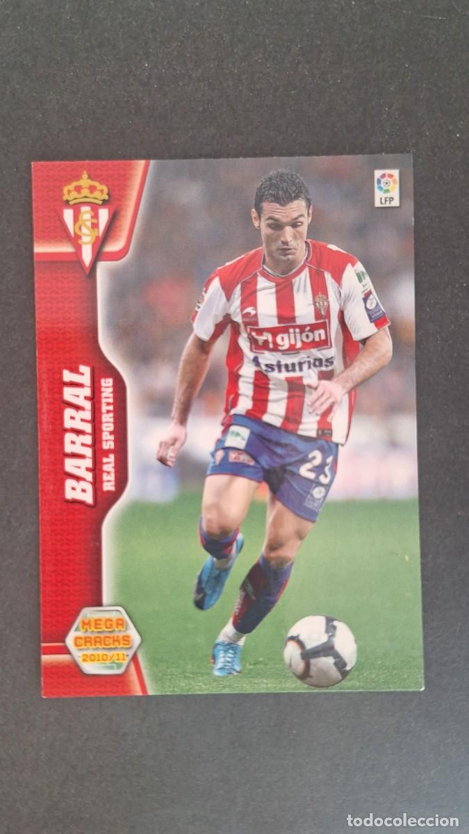 Cromos de Futebol: L1 BARRAL SPORTING DE GIJON 306 PANINI MEGACRACKS 2010 2011 10 11