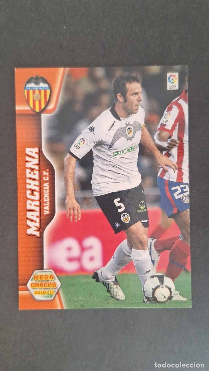 Cromos de Futebol: L1 MARCHENA VALENCIA C. F. 313 PANINI MEGACRACKS 2010 2011 10 11