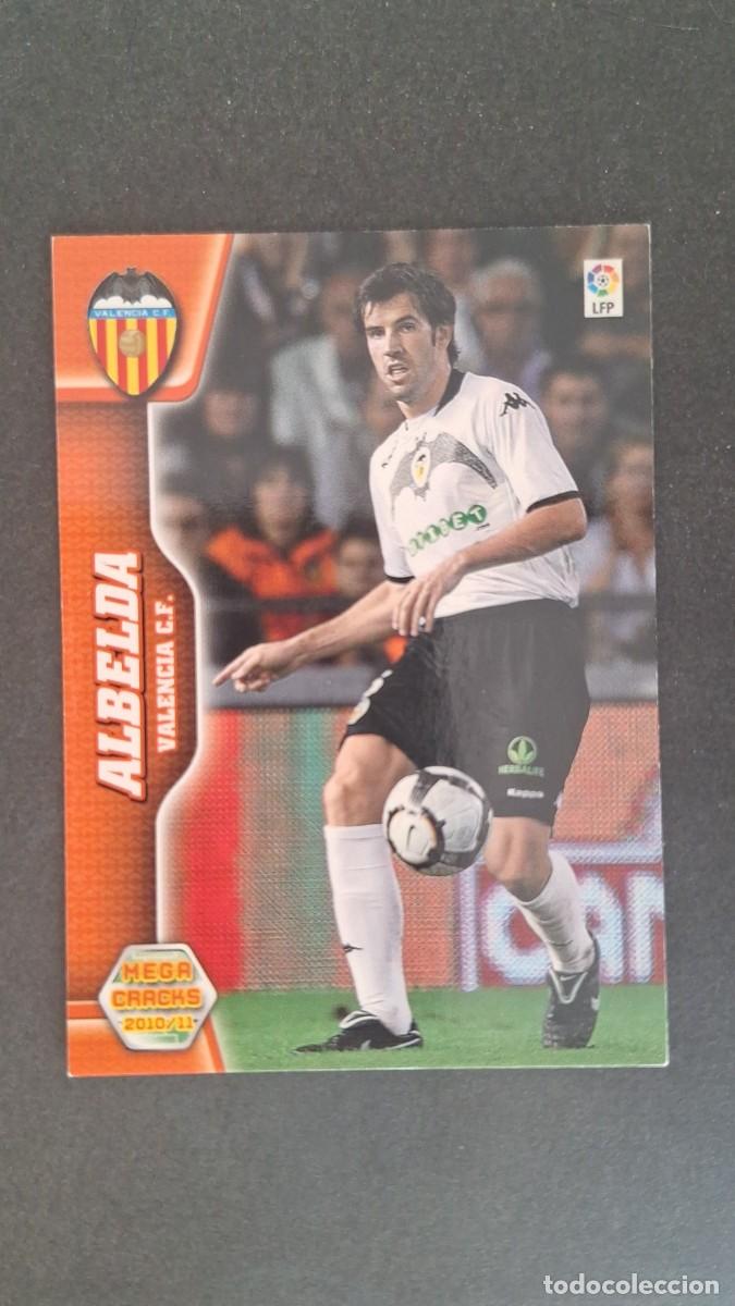 Cromos de Futebol: L1 ALBELDA VALENCIA C. F. 315 PANINI MEGACRACKS 2010 2011 10 11