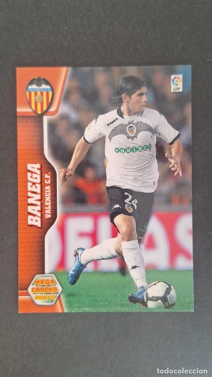 Cromos de Futebol: L1 BANEGA VALENCIA C. F. 316 PANINI MEGACRACKS 2010 2011 10 11