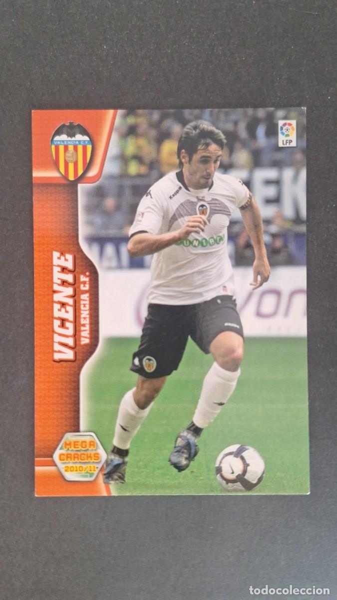Cromos de Futebol: L1 VICENTE VALENCIA C. F. 320 PANINI MEGACRACKS 2010 2011 10 11