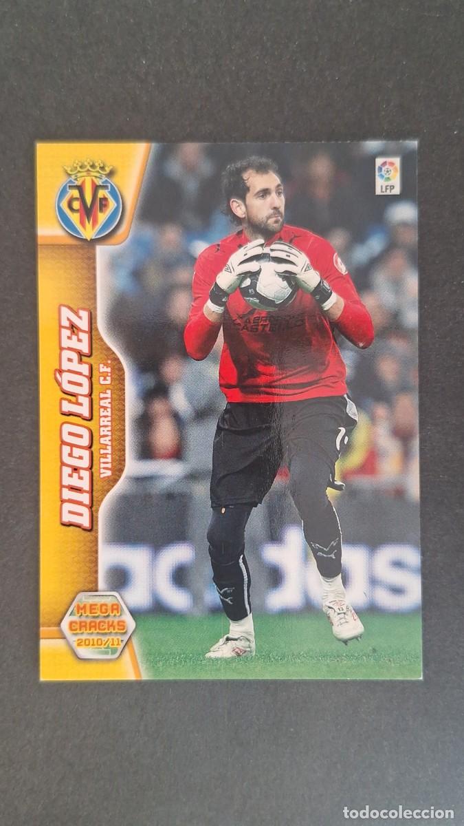 Cromos de F&uacute;tbol: L1 DIEGO LOPEZ VILLARREAL C. F. 326 PANINI MEGACRACKS 2010 2011 10 11